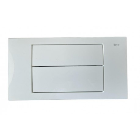 Placa de accionamiento con descarga dual PL1 DUAL IN-WALL  blanco - ROCA