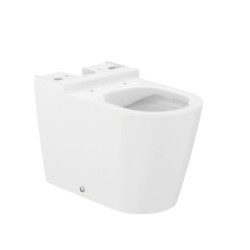 Taza Rimless con salida dual para inodoro de tanque bajo ROUND INSPIRA - ROCA