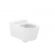 Taza de inodoro suspendido sin tapa RIMLESS Round INSPIRA - ROCA