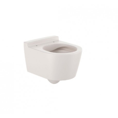 Taza suspendida compacta Rimless con salida horizontal ROUND INSPIRA - ROCA