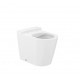 Inodoro completo Rimless® de tanque alto o empotrable ROUND MERIDIAN - ROCA