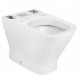 Taza de inodoro compacto adosado con salida dual THE GAP - ROCA