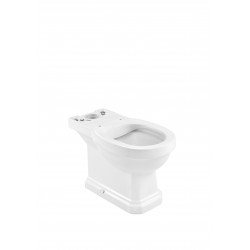 Taza Rimless con salida dual para inodoro de tanque bajo CARMEN - ROCA