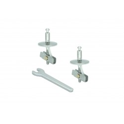 Bisagras de caída libre para asiento y tapa de inodoro Ona (Inc. llave) - Roca