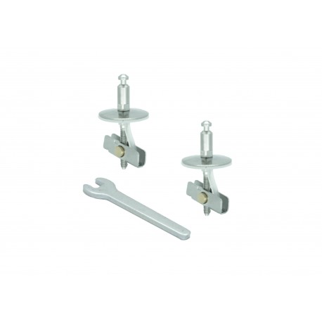 Bisagras de caída libre para asiento y tapa de inodoro Ona (Inc. llave) - Roca