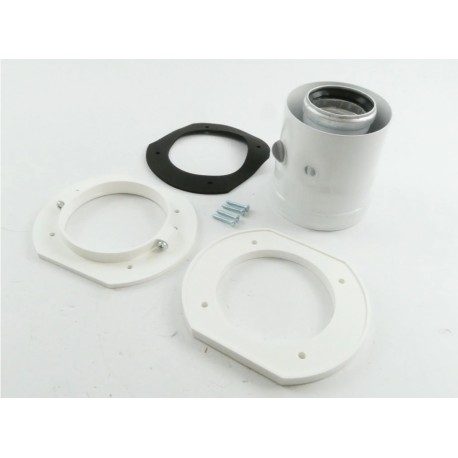 Adaptador de conexión con salida vertical 60/100 mm - JUNKERS