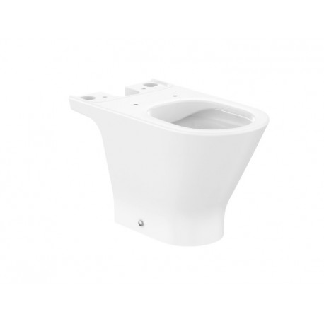 Taza Rimless con salida dual para inodoro de tanque bajo ROUND THE GAP - ROCA