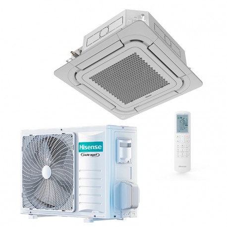 Aire acondicionado Cassette ACT35UR4RSCC8 + AUW35U4RS8 - HISENSE