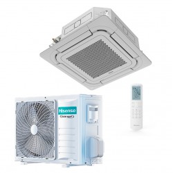 Aire acondicionado cassette ACT52UR4RSCC7 + AUW52U4RS7 - HISENSE 