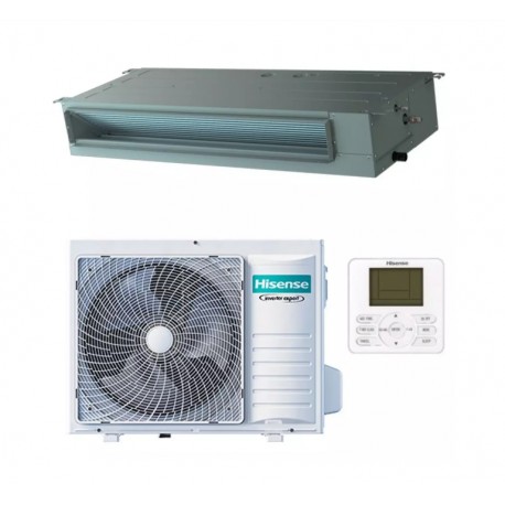 Aire acondicionado conducto ADT26UX4RSBL8 + AUW26U4RS8 - HISENSE