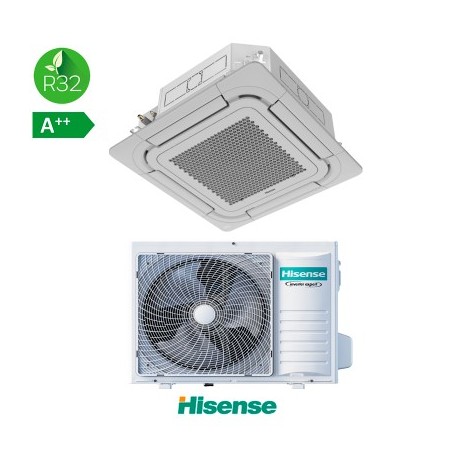 Aire acondicionado cassette AUC105UR6RNKC8 + AUW105U6RN8 - HISENSE