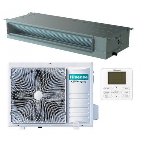  Aire acondicionado conducto AUD71UX4RFCL4 + AUW71U4RF4 - HISENSE
