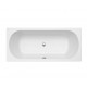 Bañera acrílica rectangular blanca GENOVA 1800x800x424 mm - ROCA