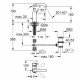 Grifo monomando de lavabo 1/2" tamaño M ESSENCE - GROHE
