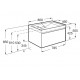 Mueble Unik Ona 800 mm 1 Cajón Gris Arena y Lavabo Fineceramic® - ROCA