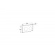 Placa de accionamiento con descarga dual (acabado cristal) PL10 DUAL (ONE) - ROCA	