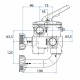 VALV.SELECTORA 11/2 6 V C/RAC.