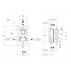 ODISEA MONOM DUCHA EMPOTRADO 2V CR 391512S