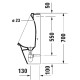 Urinario Duravit Starck 3 Rimless