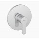L20 ROUND MONOMANDO EMP DUCHA CROMO