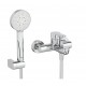 L20 ROUND MONOMANDO BAÑO/DUCHA CROMO