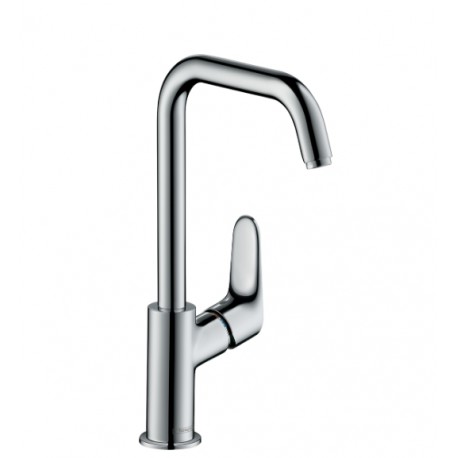 Grifo monomando lavabo 240 caño giratorio cromo - FOCUS - Hansgrohe 