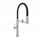 Grifo fregadero cilíndrico caño flexible - RAMÓN SOLER 