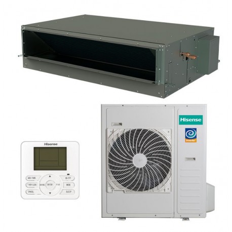 CONDUCTO HISENSE AUD125UX4REH8 + AUW125U4RW8