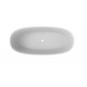 Bañera de STONEX® oval con desagüe clickclack y sifón - ROCA