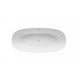 Bañera de STONEX® oval con desagüe clickclack y sifón - ROCA