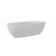 Bañera de STONEX® oval con desagüe clickclack y sifón - ROCA