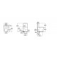 MERIDIAN-N TAZA T/B ADOSADA PARED RIMLESS BLANCO  