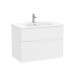 Unik - mueble base de dos cajones y lavabo - VICTORIA - N - Roca
