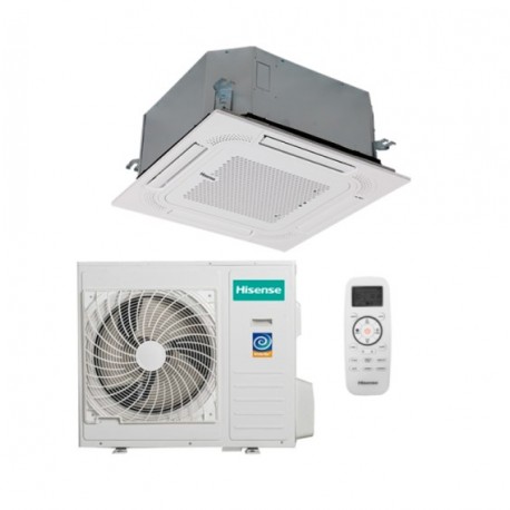 Aire acondicionado cassette ACT52UR4RSCC7 + AUW52U4RS7 - HISENSE 