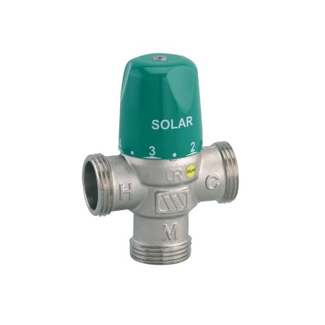 Válvula mezcladora termostática 1/2" macho 30-65º  MMV-S - WATTSVAL