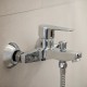 Grifería monomando de baño-ducha - Titanium - Ramón Soler - Acabado: Cromado