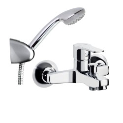 Conjunto monomando de baño-ducha con equipo de ducha - Titanium - 1805VM2 - Ramón Soler - Acabado: Cromado