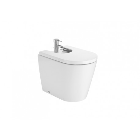 Bidé de porcelana adosado a la pared 560 mm INSPIRA Round - ROCA