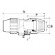 Derivación te rosca hembra PE (sin refuerzo metálico) J-65 - JIMTEN