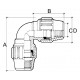 Enlace acodado PE 90° J-64 - JIMTEN 