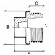 Tapón rosca macho PP J-80 - JIMTEN