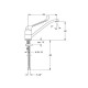 Grifo para cocina con maneta médica 5599-Med - AQUANOVA PLUS - RAMÓN SOLER