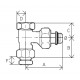 Detentor roscar de escuadra 1/2” - BAXI