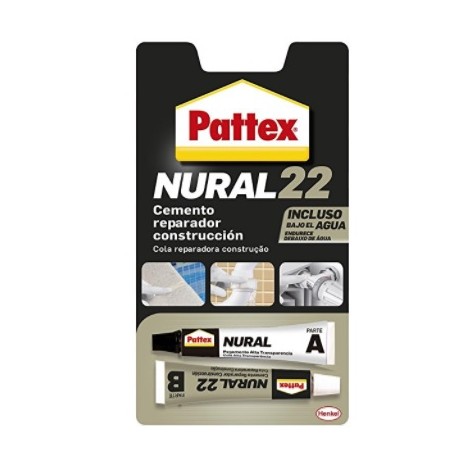 Cemento reparador para construcción Nural 22 - PATTEX