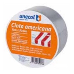 Cinta americana 10mx50mm - UNECOL