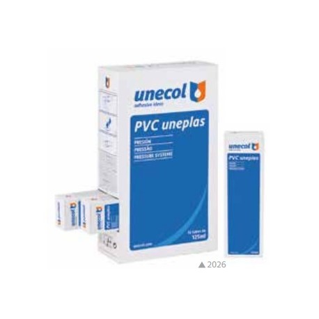 Pegamento PVC UNEPLAS 125 ml - UNECOL