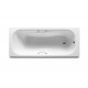 Bañera de acero rectangular con fondo antideslizante PRINCESS - ROCA