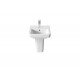 Semipedestal para lavabo compacto de porcelana DAMA - ROCA