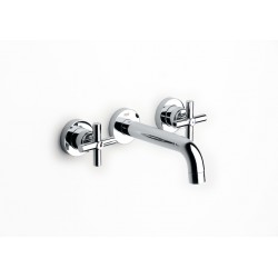 Grifo bimando de lavabo empotrable LOFT - ROCA