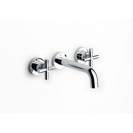 Grifo bimando de lavabo empotrable LOFT - ROCA